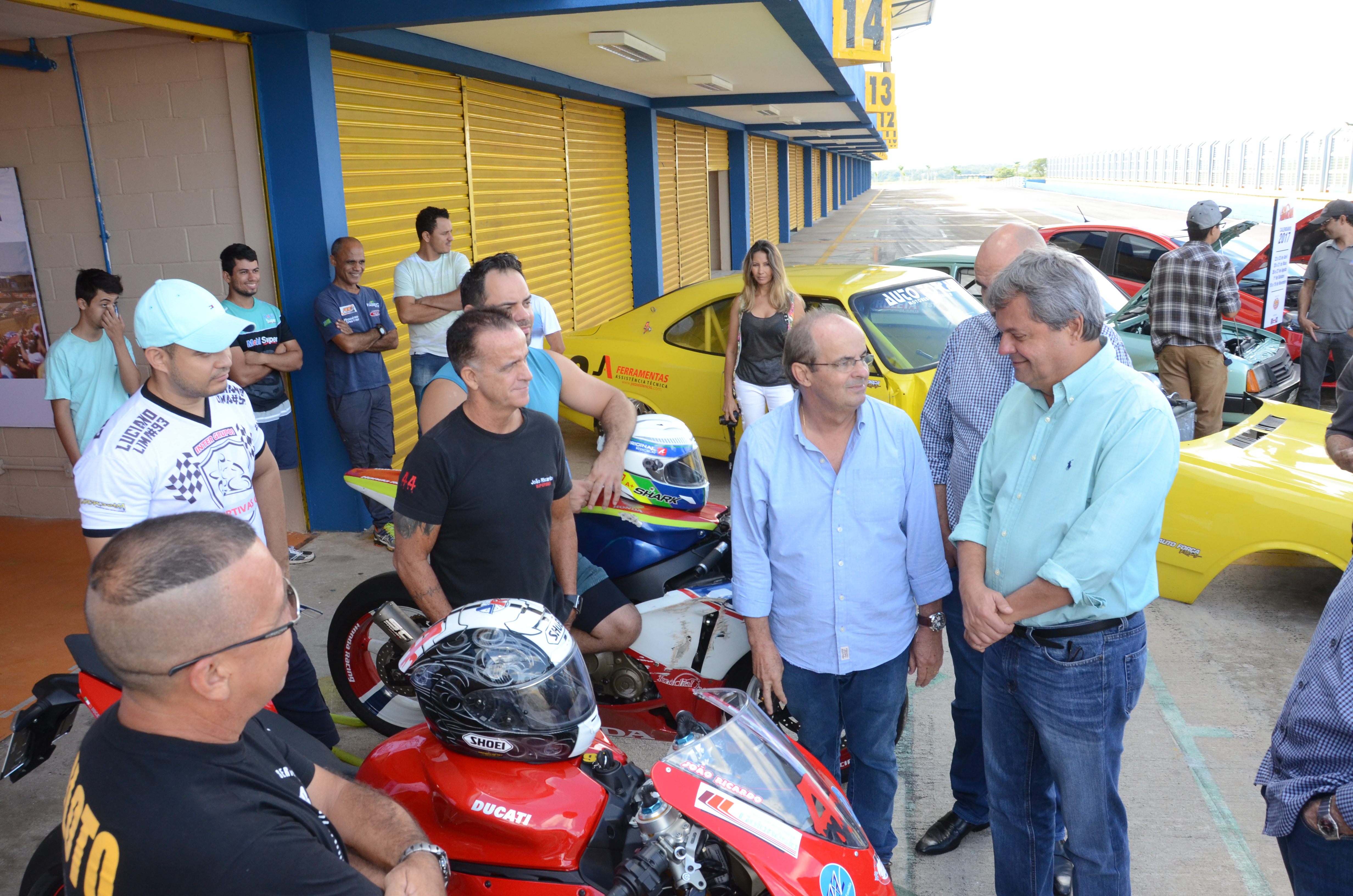 Jayme Rincón, presidente da Agetop, lança o calendário 2017 para o Autódromo de Goiânia